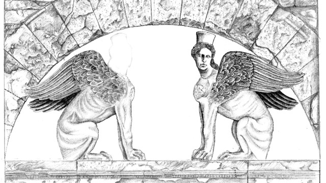 For the first time video of the discovery of the mosaic, the...