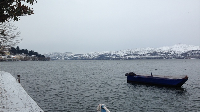 Πρωτοχρονιά στη χιονισμένη Καστοριά 