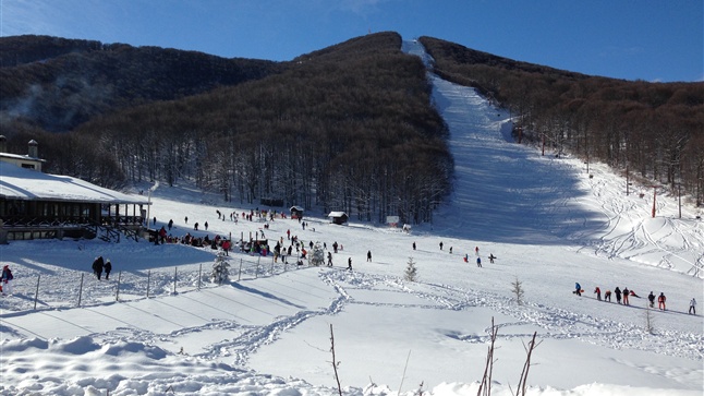 Near 100% full ski resorts