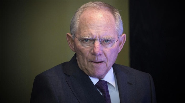 Wolfgang Schauble. I am ready to meet Varoufakis