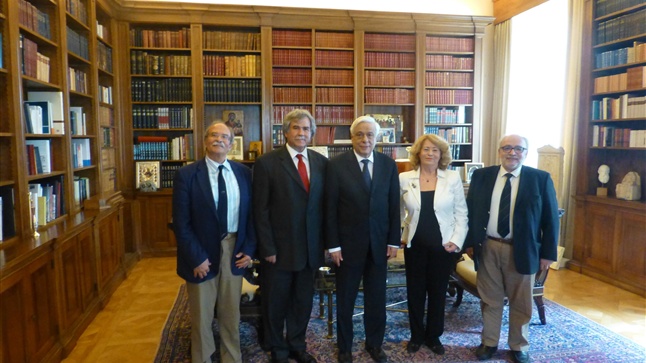 Meeting with President of the Republic were members DIKAM ahead...