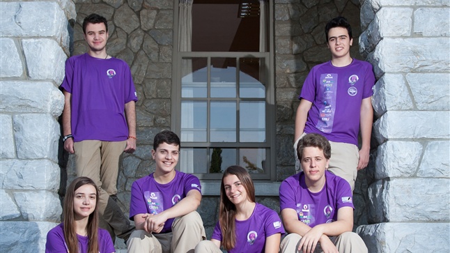 Six high school students from Thessaloniki will represent Greece...