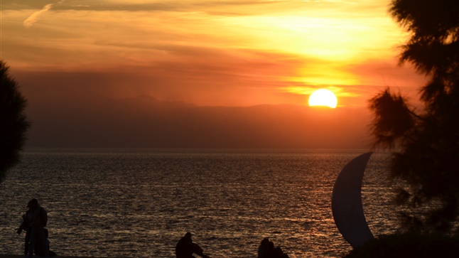 Magical sunsets of Thessaloniki
