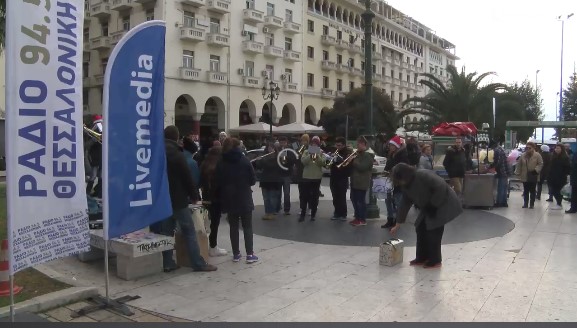 Το Livemedia στην εορταστική Πλατεία Αριστοτέλους με το Ράδιο...