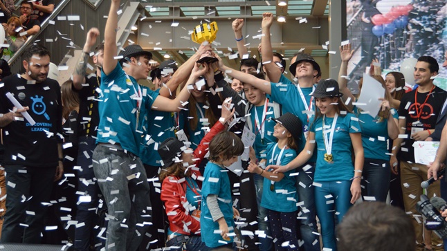  The final competition of the First Lego League Greece 