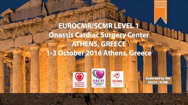 EuroCMR/SCMR LEVEL 1, 1-3 October 2016 
