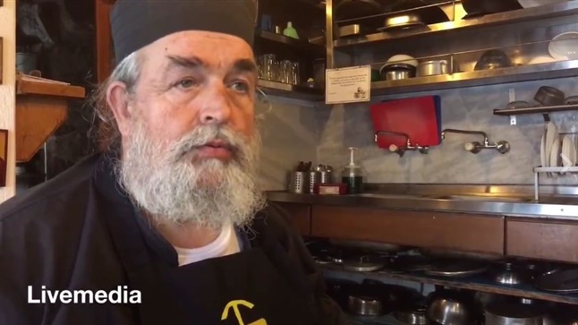 Τρύγος & Μαγειρική στο Άγιο Όρος με τον Πατέρα Επιφάνιο