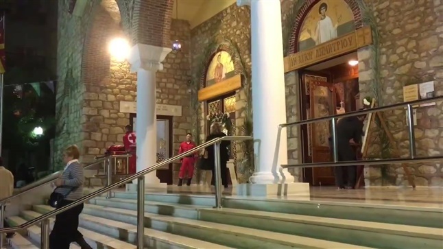 The Church of Agios Dimitrios in Piraeus