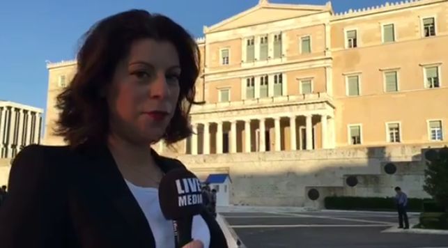 Unque paintings at the Greek Parliament