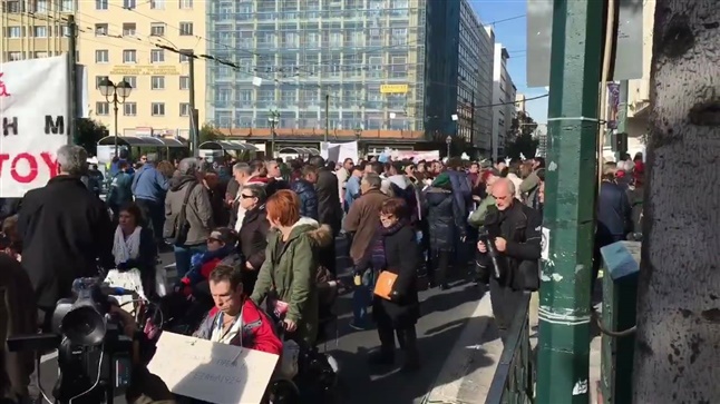 March in Athens for people with disabilities