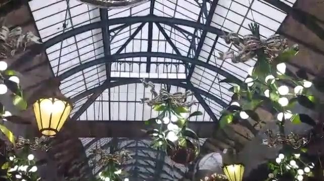 Outdoor Christmas performances sent from Michael Mitakidis from...