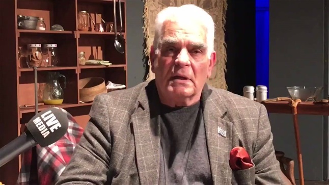 Στο Livemedia ο ηθοποιός και σκηνοθέτης Κώστας Πρέκας