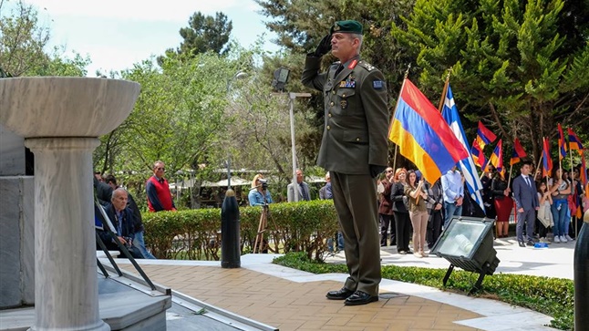 Commemoration of the 102nd Anniversary of the Armenian Genocide...
