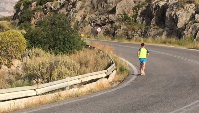 Δόλιχος - Τα πρώτα 20χλμ έγιναν σε ένα από τα ωραιότερα σημεία...