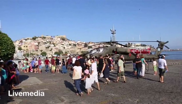 Heads up in the sky! Kavala air sea show!
