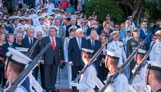 Tελετή ορκωμοσίας των νέων Σημαιοφόρων τάξεως 2017 στη Σχολή...