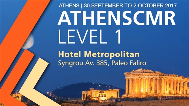 ATHENSCMR LEVEL 1 | 30 September - 2 October
