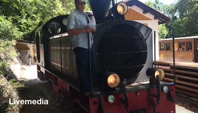 Στήν Μηλέα Πηλίου,στην πατρίδα του
