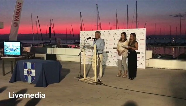 Στιγμιότυπα από την τελετή έναρξης του παγκοσμίου πρωταθλήματος...