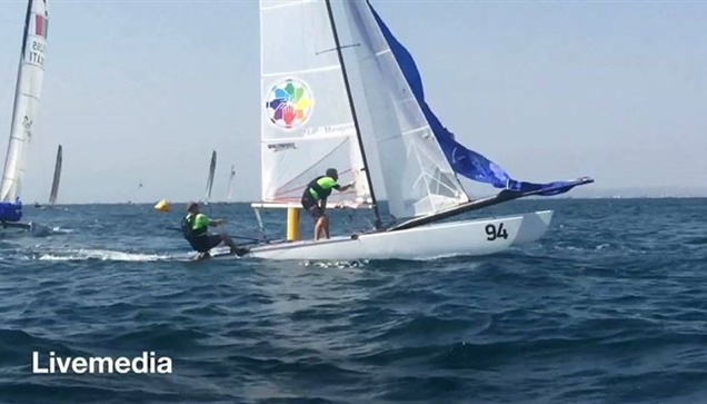 Τα Ελληνικά πληρώματα προηγούνται στο Tornado world championships...