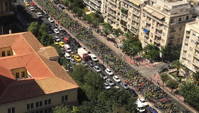 Κλειστή αυτή την ώρα η κάθοδος της Κηφισίας λόγω της πορείας...