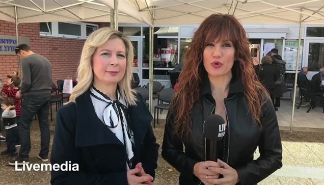 Η διευθύντρια της ΕΣΒΕ μας ξεναγεί στην εορταγορά της Εταιρείας!...