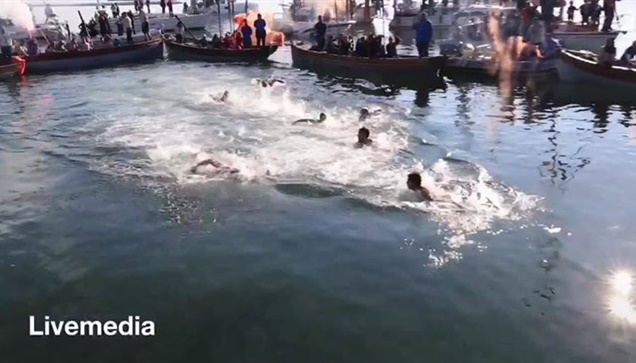 Ο Εορτασμός των Θεοφανείων στην βάση Ναυτοπροσκόπων της Περιφερειακής...