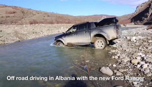 Με το νέο Ford Ranger off road στην Αλβανία   