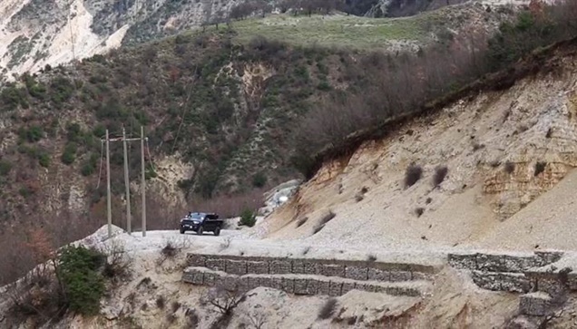 2η μέρα off road driving in Albania με το βελτιωμένο Ford Ranger...