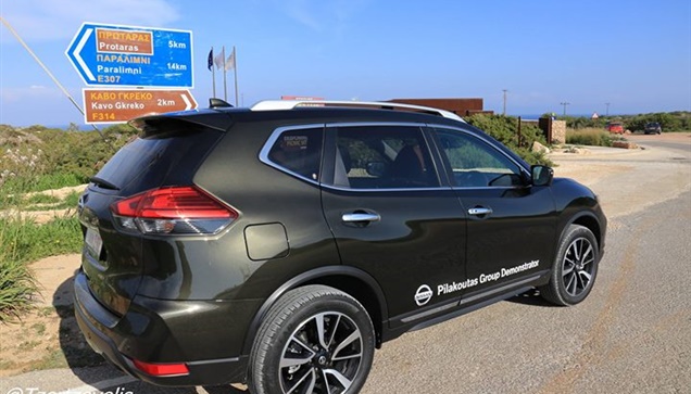 Στο Κάβο Γκρέκο με Nissan X -trail 2.0d 4wd Πρεσβευτής της περιπέτειας!...