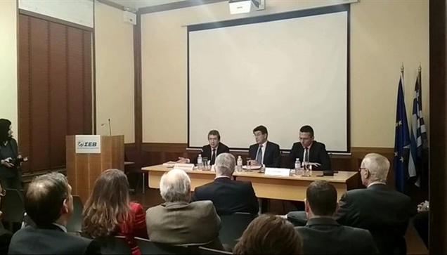 Αυτή την ώρα εξελίσσεται στο Γενικό Συμβούλιο του ΣΕΒ η ομιλία...