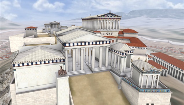 VR Tour of the Acropolis of Athens (5th c. B.C.)