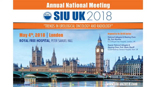 SIU UK 2018 | “Trends in Urological Oncology & Radiology”