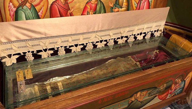 Προσκύνημα στον Άγιο Σάββα Καλύμνου.
http://www.saint.gr/204/saint.aspx
