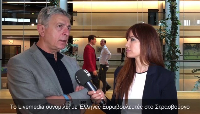 Ο Στέλιος Κούλογλου Ευρωβουλευτής ΣΥΡΙΖΑ στο Livemedia σε μια συνέντευξη στο Ευρ...