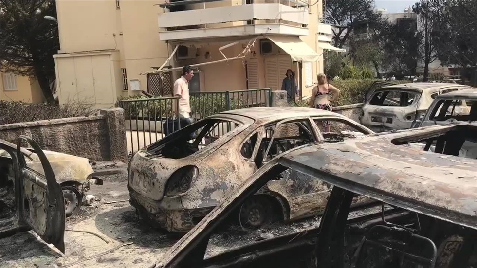 Βιβλική η καταστροφή στο Μάτι, πόνος και απόγνωση από τους κατοίκους...