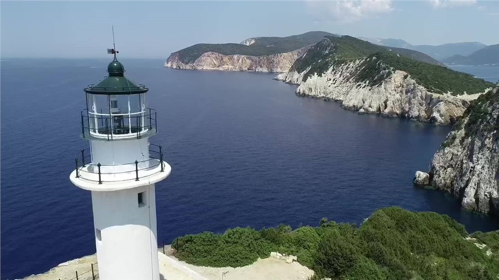 Ακρωτήρι Λευκάδας με το drone του Livemedia    #drone #Lekada...