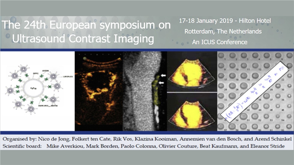 The 24th European symposium on Ultrasound Contrast Imaging