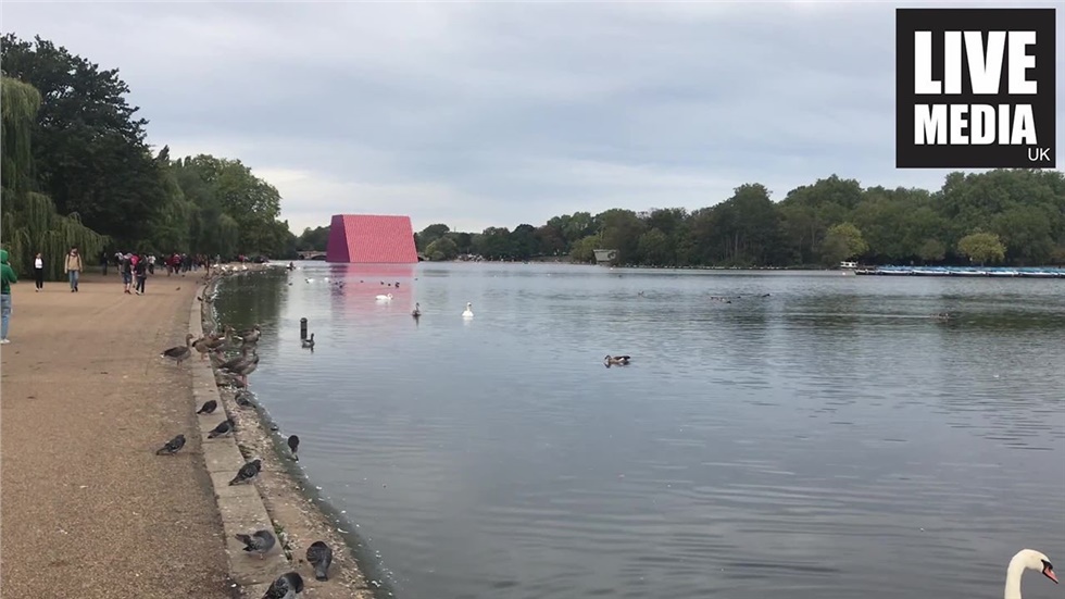 A floating installatio...