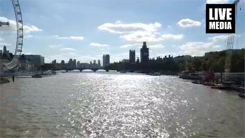 Live from Central London - The amazing view from two of London's...