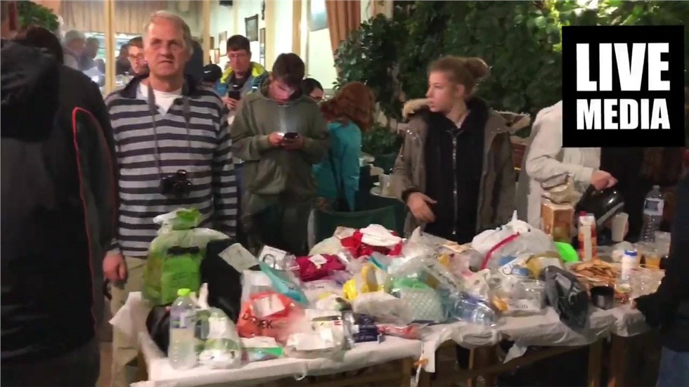 Ασταμάτητη πέφτει η βροχή στην διαδρομή του 36 ου Σπάρταθλου...