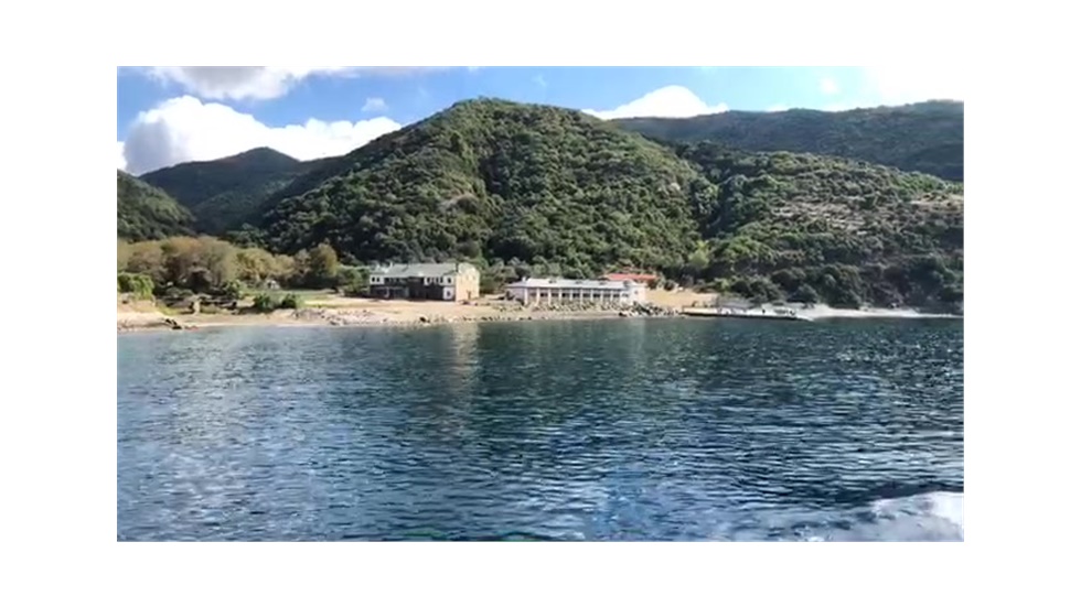 Mount Athos, St. Xenophon's monastery.