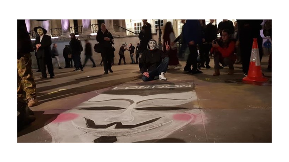 Million Mask March in ...