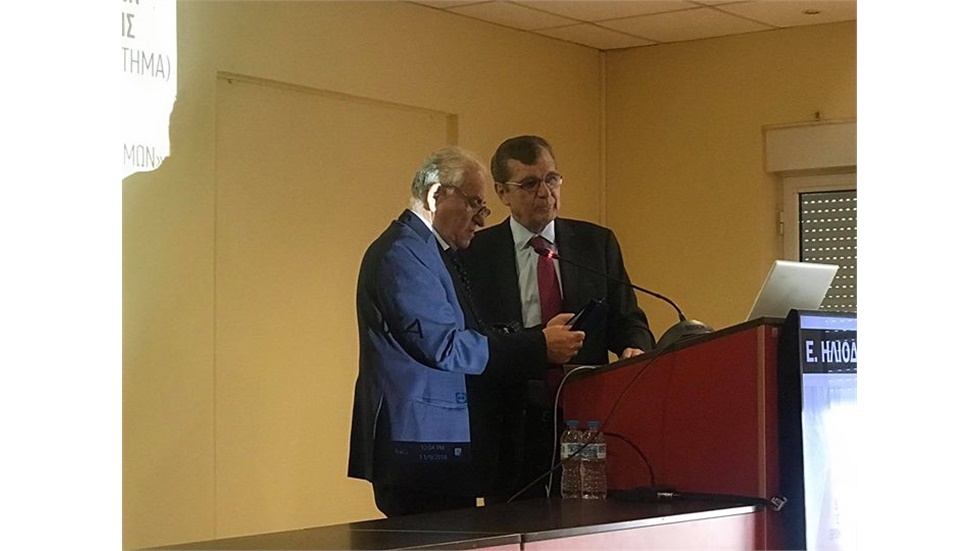 Η στιγμή της Βράβευσης των Καρδιολόγων που τιμήθηκαν στο πλαισιο...