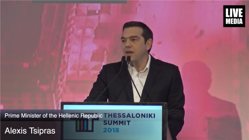 Παρακολουθήστε την ομιλία του Πρωθυπουργoύ της χώρας, Αλέξη Τσίπρα...