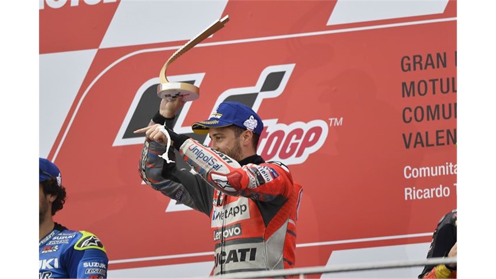 Με νίκη έκλεισαν το Moto GP  Ντοβιτσιόζο και  Ducati    #Ducati...