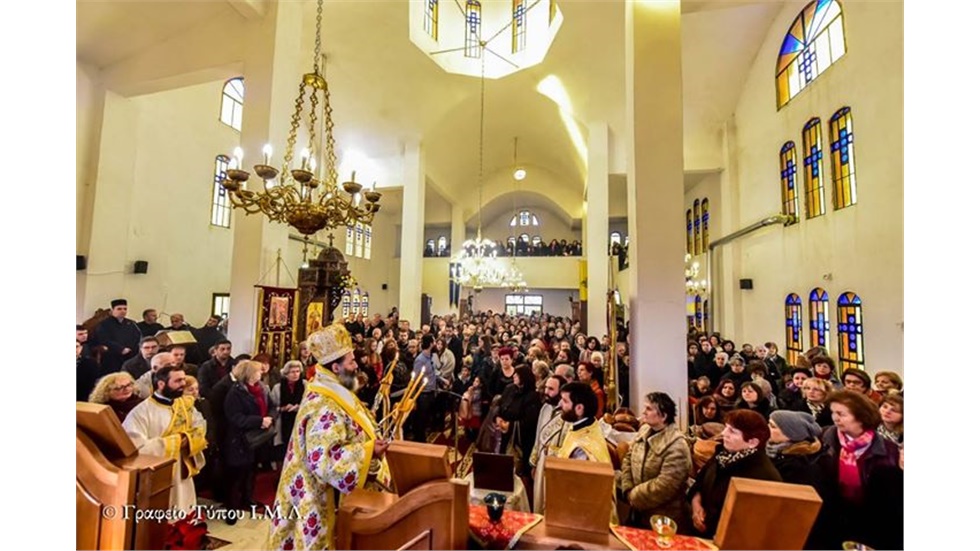 Με την προσήκουσα λαμπρότητα και παρουσία πλήθος πιστών, εορτάσθηκε...