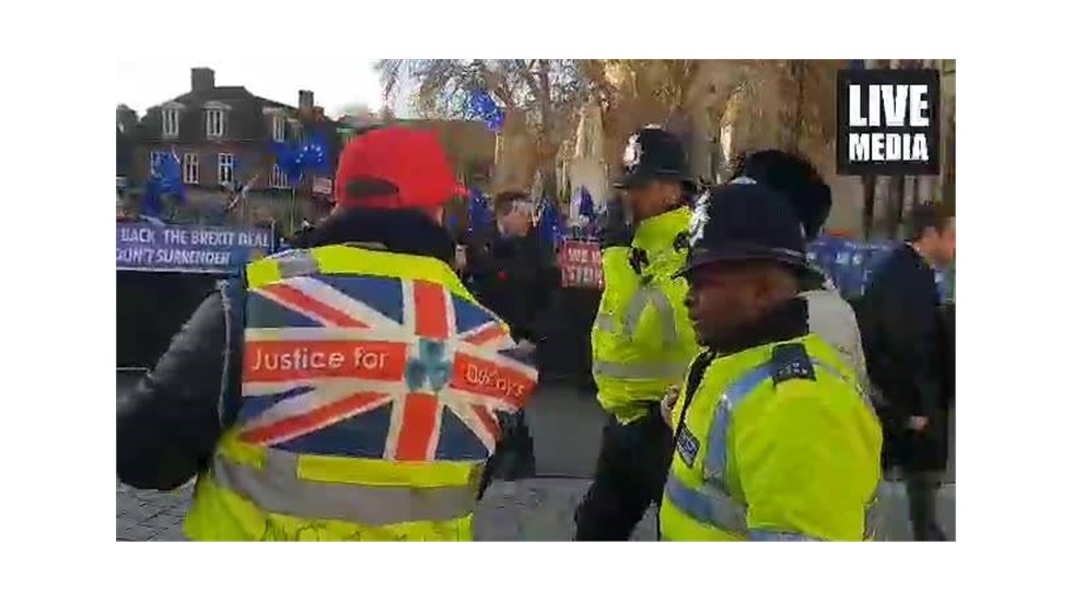 Exclusive video - Brexit supporters surrendered Tory MP Anna...