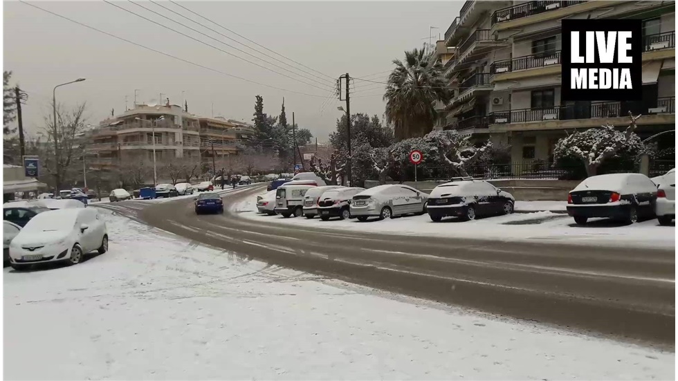 Θεσσαλονίκη - Αυξημένη ολισθηρότητα στους δρόμους. 