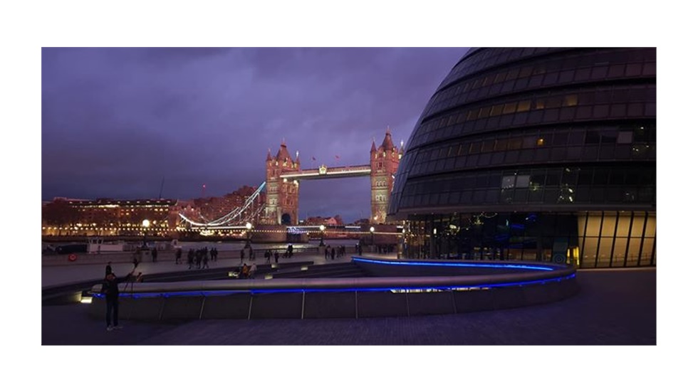 London's Tower Bridge ...